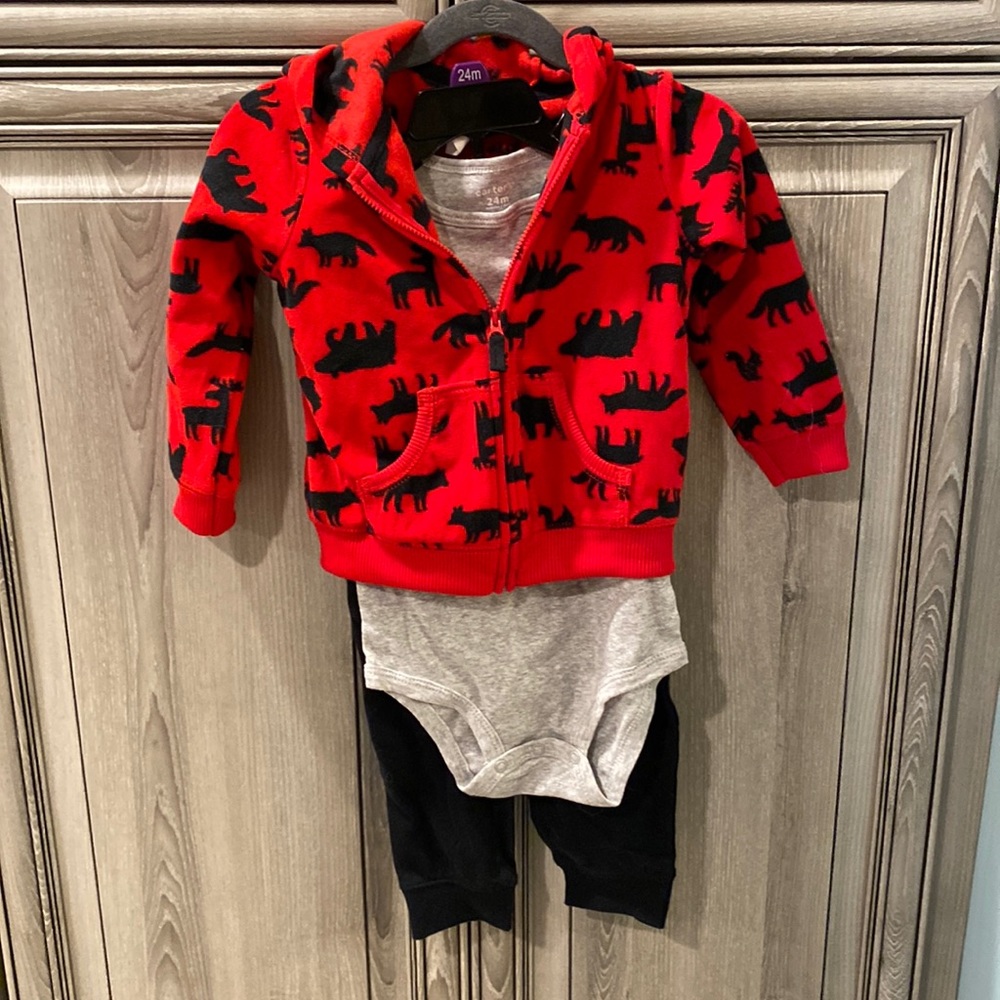 Carter 3 piece Outfit- 24M NWT